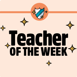 Teacher of the week image